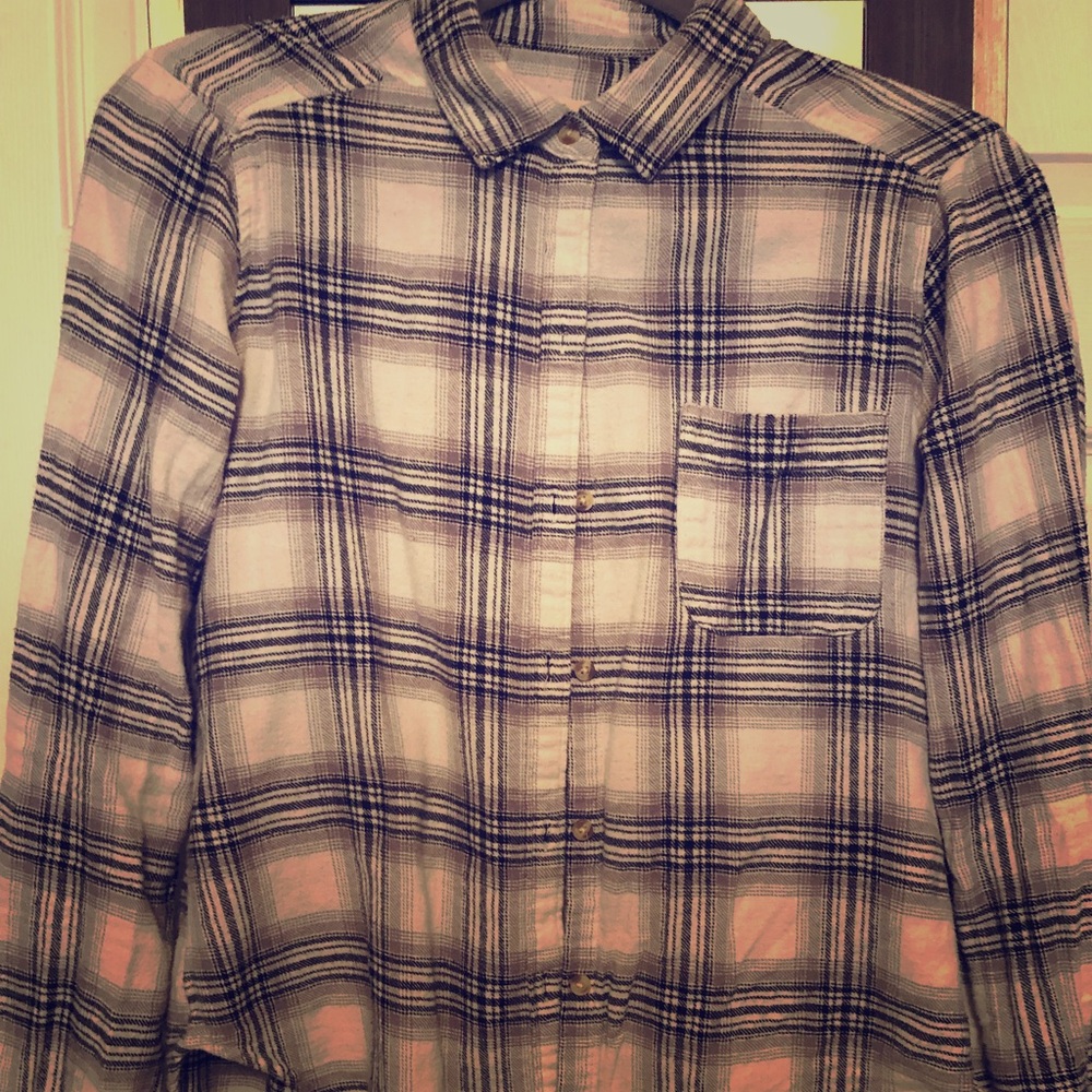 Hollister flannel button up